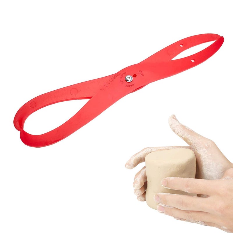 DIYstore 6" Length Bent-Leg Plastic Caliper Clay Sculpture Ceramic Measuring Pottery Tool for Carving, Shaping, Clay Sculpture, Modeling - Image 1